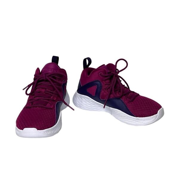 Jordan Formula 23 GP 881466-607 Red Burgundy Mesh Sneaker sz 13C Little Girl - Picture 1 of 9